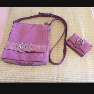 Coach Purse & matching Wallet